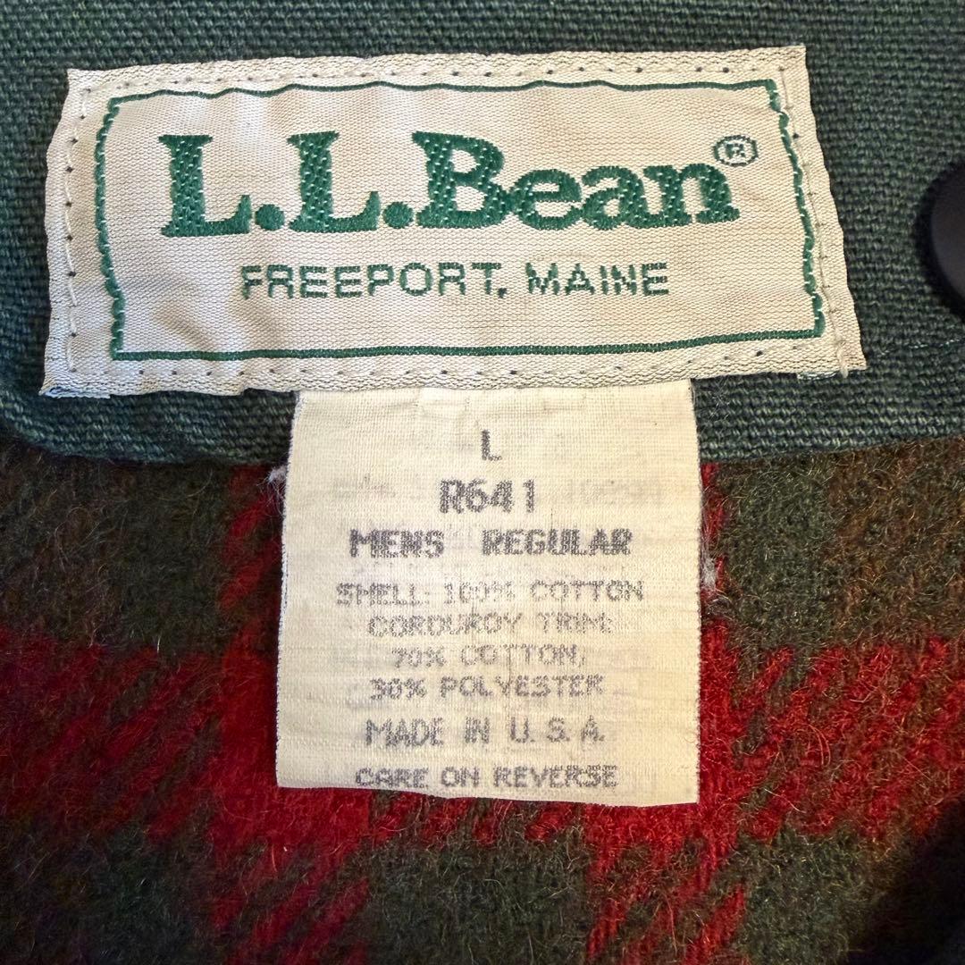 【希少】80’s L.L.Bean FIELD COAT ウールライナー付き