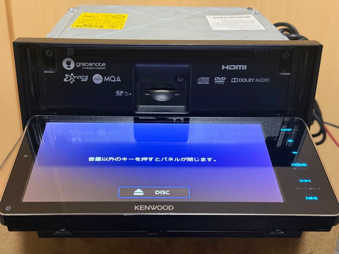 KENWOOD カーナビMDV-M807HDW map data 2019