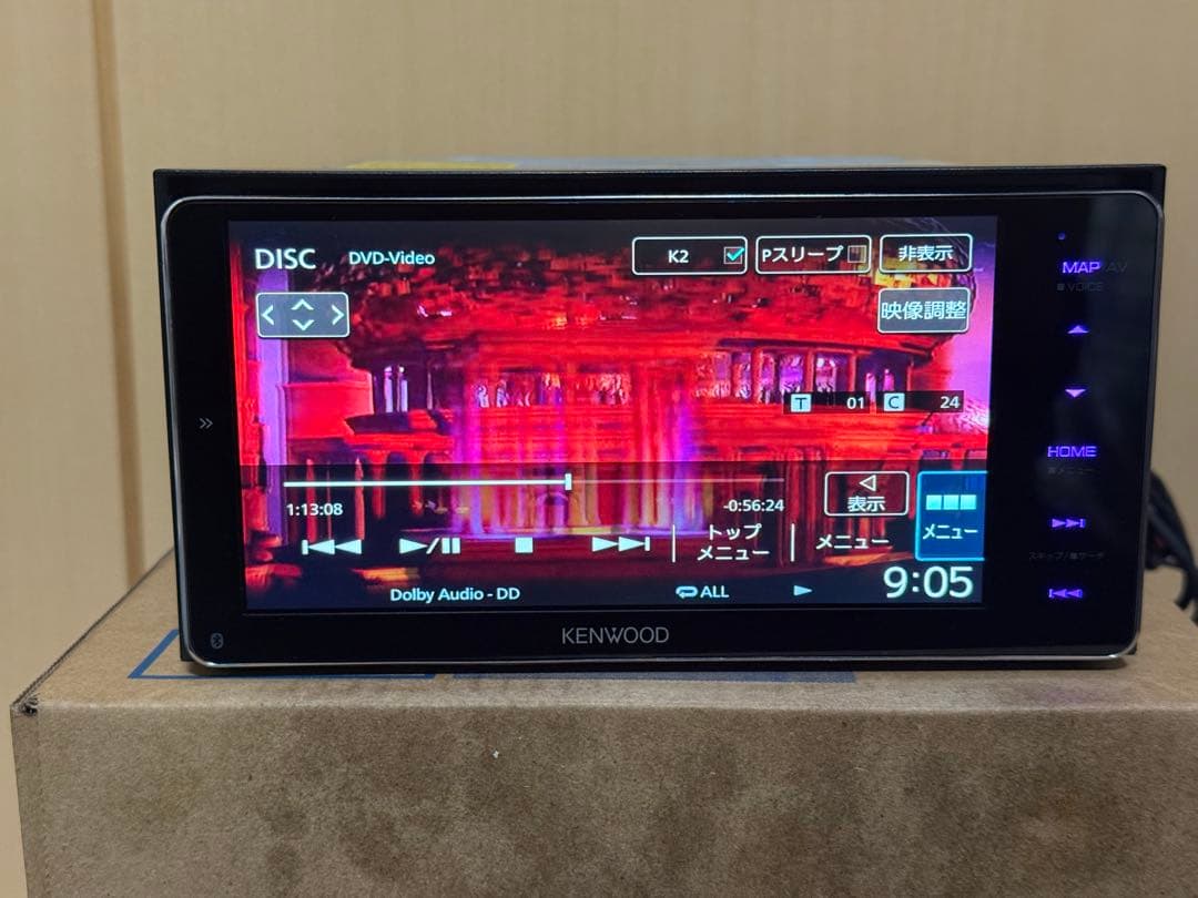 KENWOOD カーナビMDV-M807HDW map data 2019