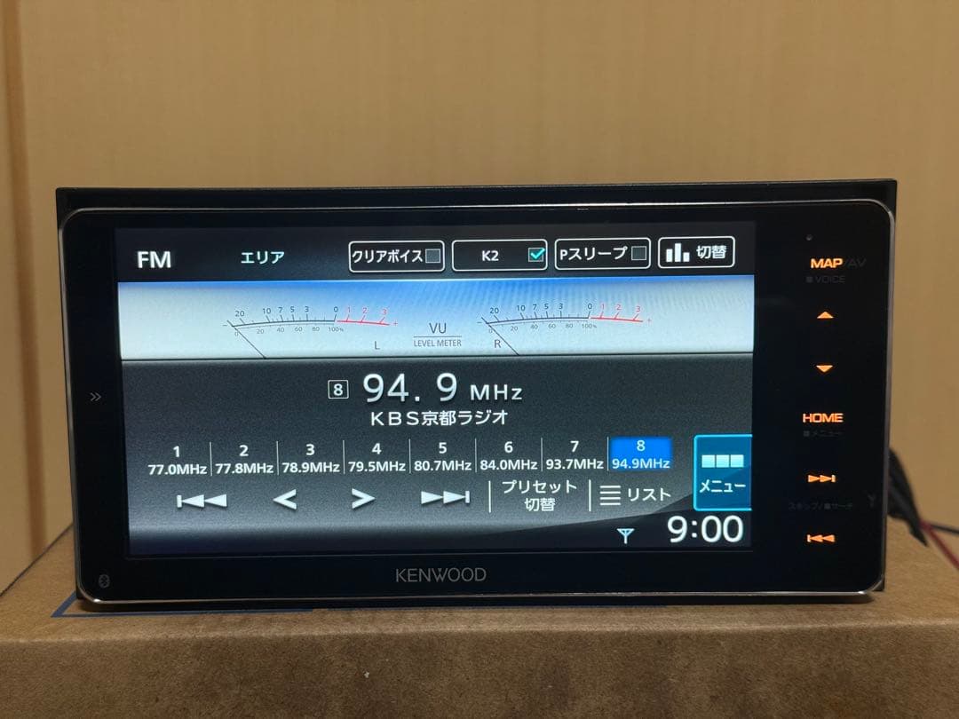 KENWOOD カーナビMDV-M807HDW map data 2019