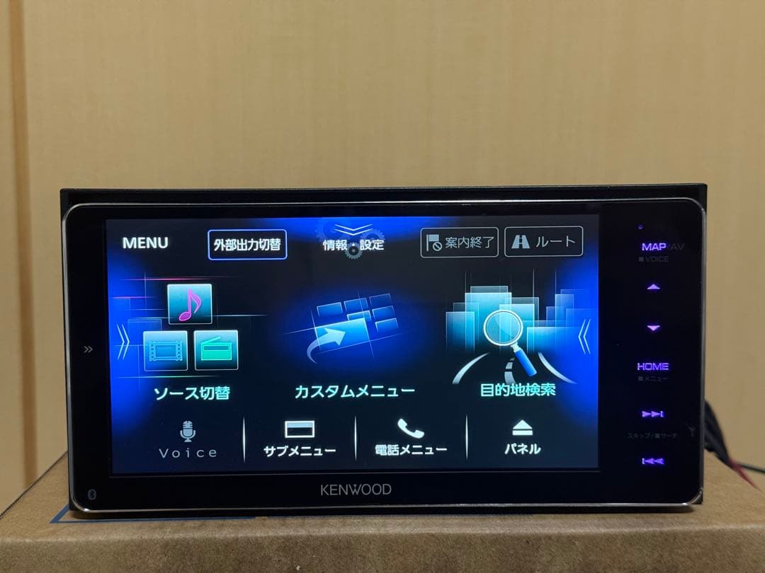 KENWOOD カーナビMDV-M807HDW map data 2019