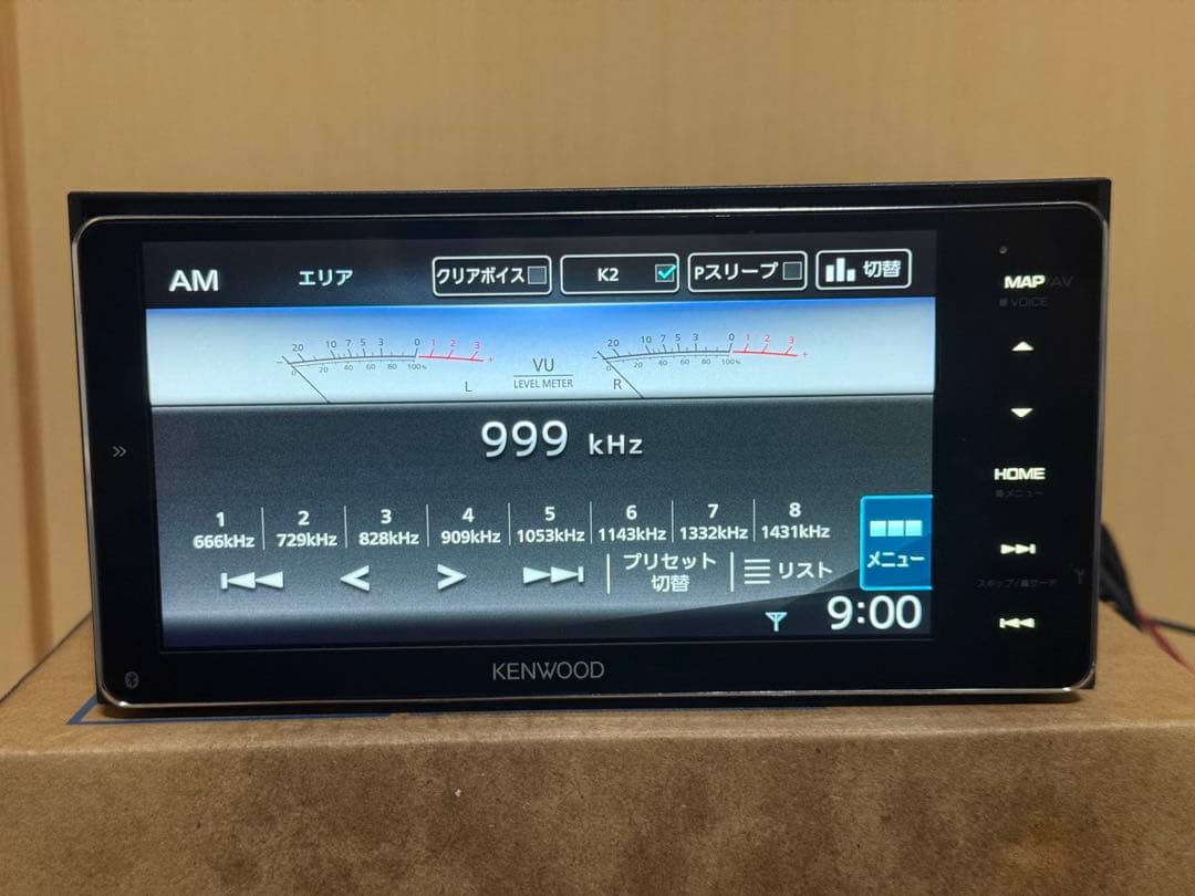 KENWOOD カーナビMDV-M807HDW map data 2019