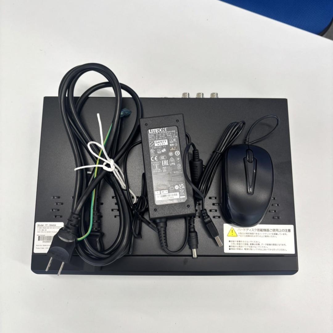 日本防犯システム デジタルレコーダ PF-RA404 防犯カメラレコーダー