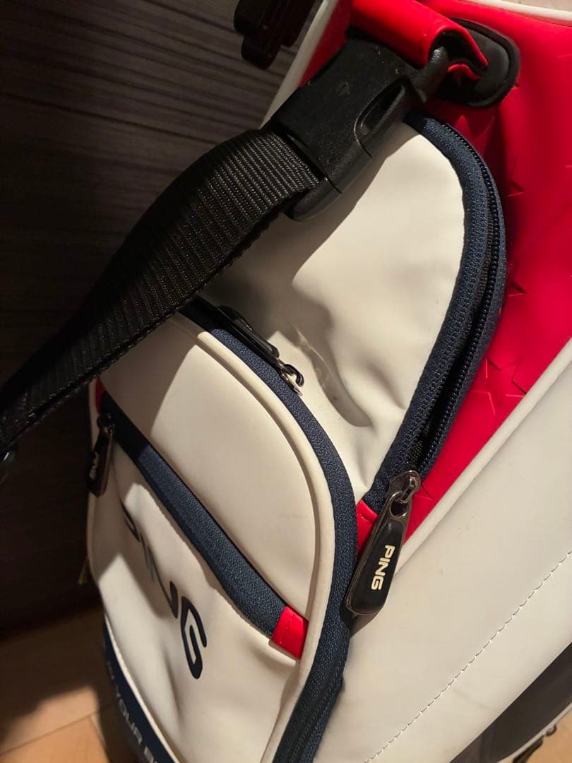 PING キャディバッグ ホワイト