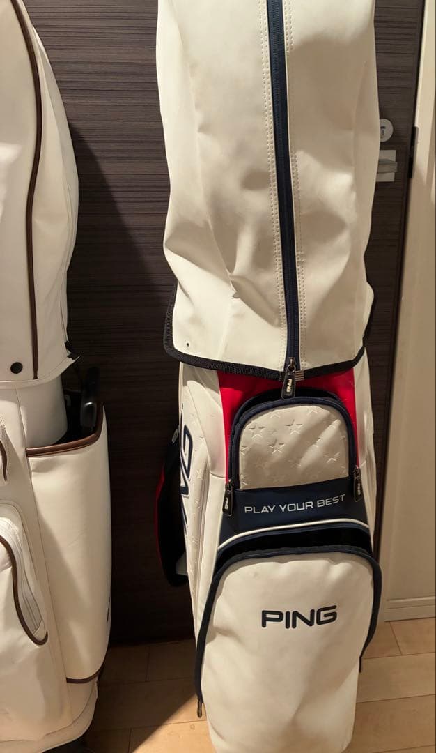 PING キャディバッグ ホワイト