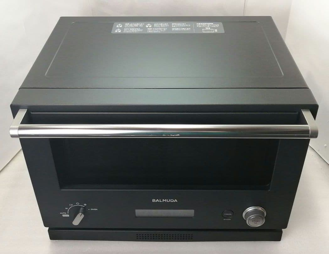 バルミューダデザイン　オーブンレンジ　ブラック　21年製　28