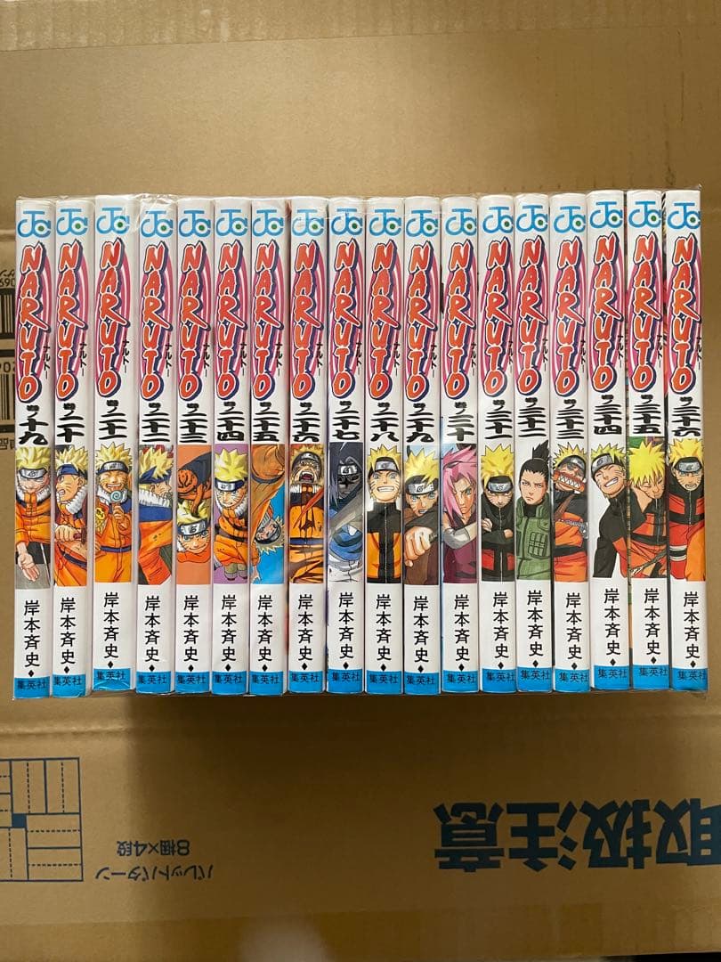 NARUTO 単行本（1〜72巻＋公式ブック※58、59、61〜64巻無し）
