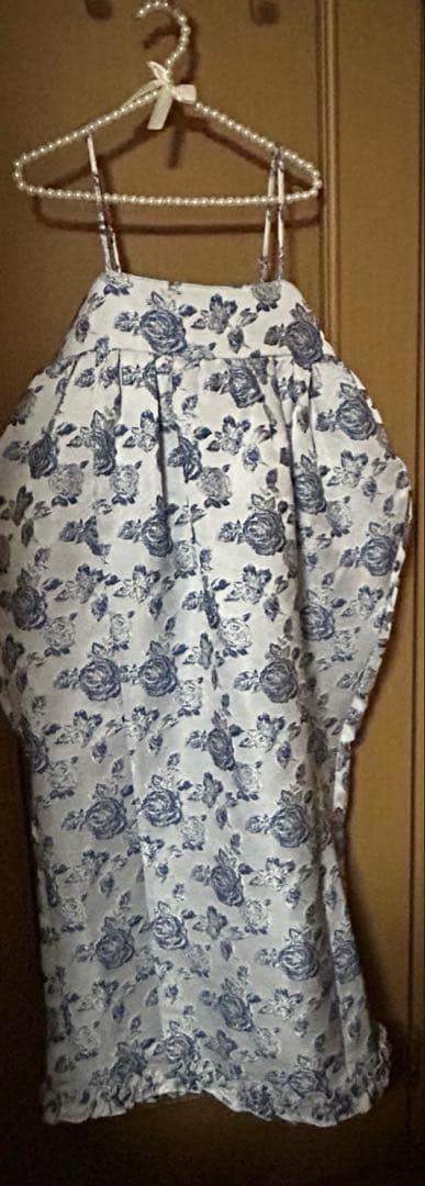 ワンピース Carmelo Kimono Rose Jacquard Dress