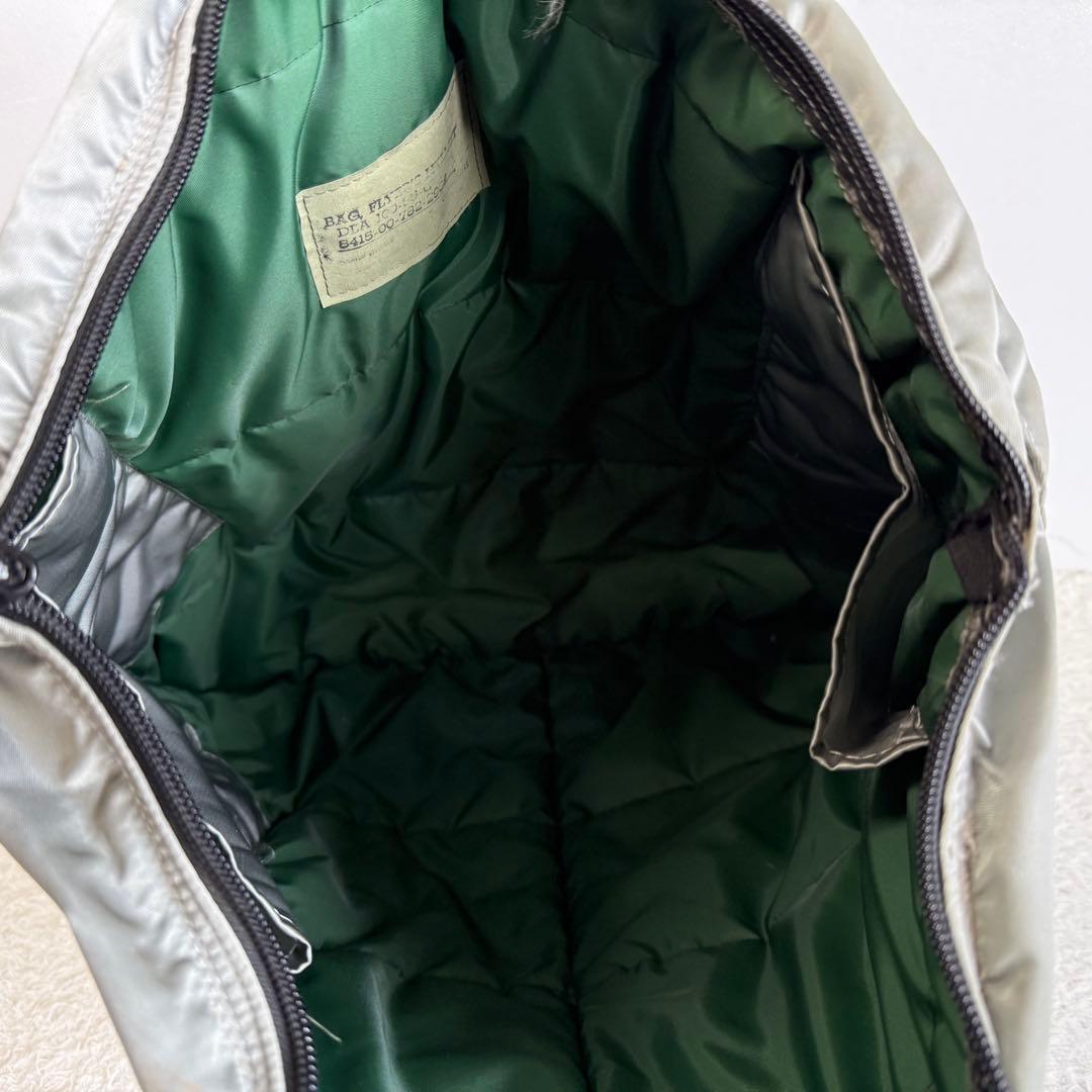 CORINTH コリンス ミリタリー ヘルメットバッグ シルバー USA製