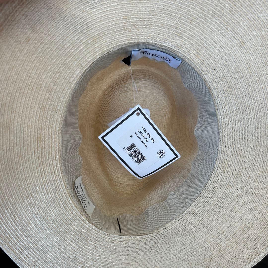 メゾンミッシェル 麦わら帽子 S