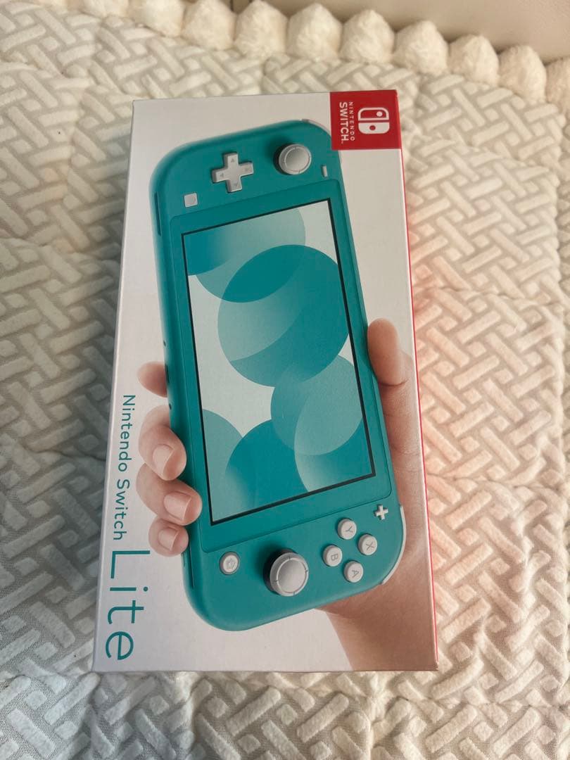 【新品）や】Nintendo Switch Lite ターコイズ　任天堂スイッチ