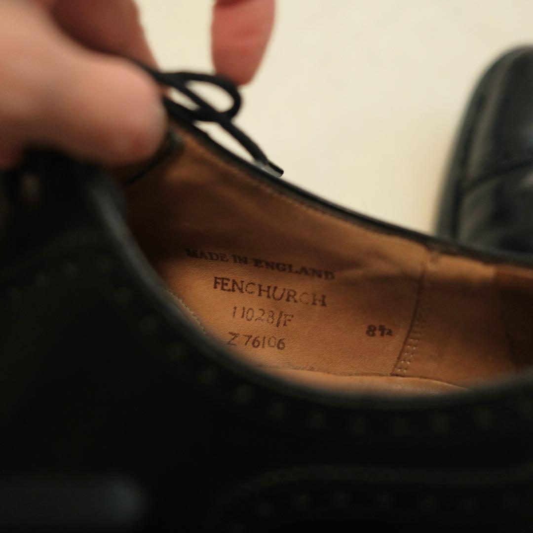 JOSEPH CHEANEY & SONS 27cm フェンチャーチ 8 1/2