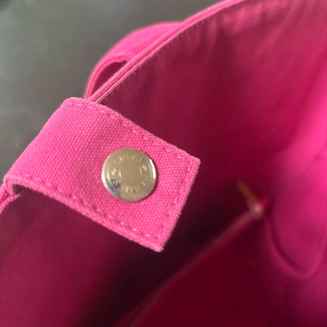 値下げOK！　正規品　HERMES パニエドプラージュ　ピンク
