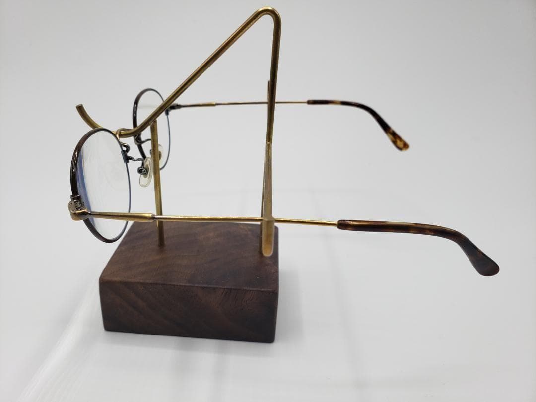 カメマンネン ボストン べっ甲柄 チタン製 眼鏡 KameManNen