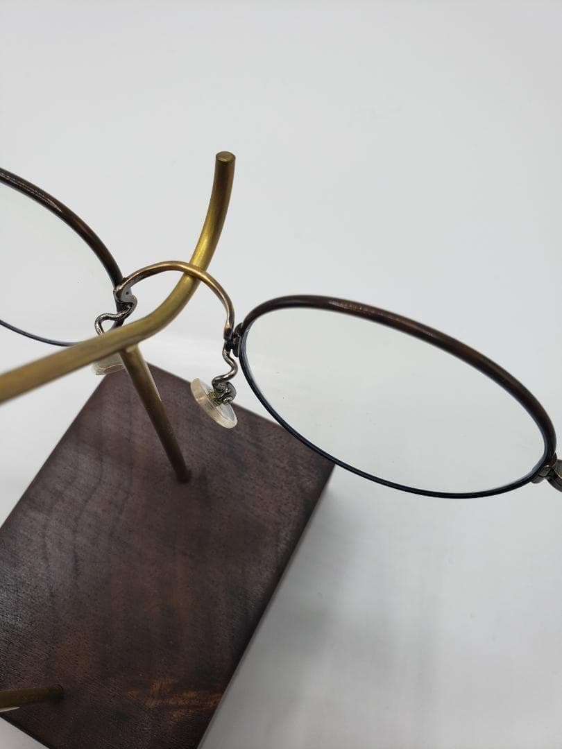 カメマンネン ボストン べっ甲柄 チタン製 眼鏡 KameManNen