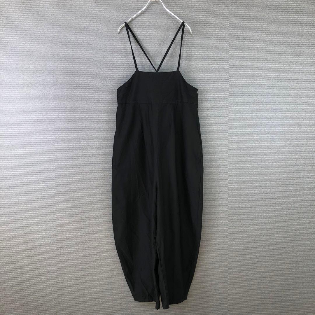 Curensology コットンサテンオールインワン F ブラック