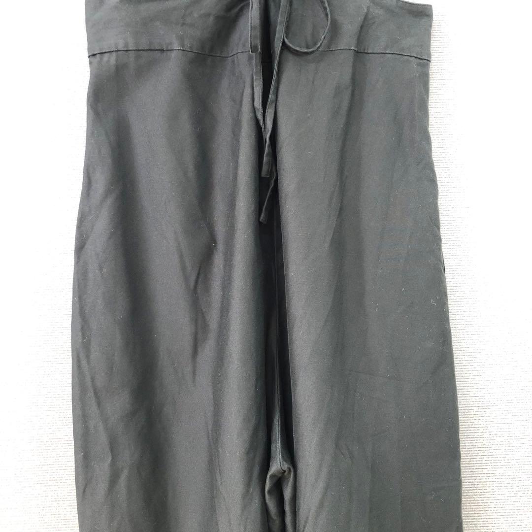 Curensology コットンサテンオールインワン F ブラック