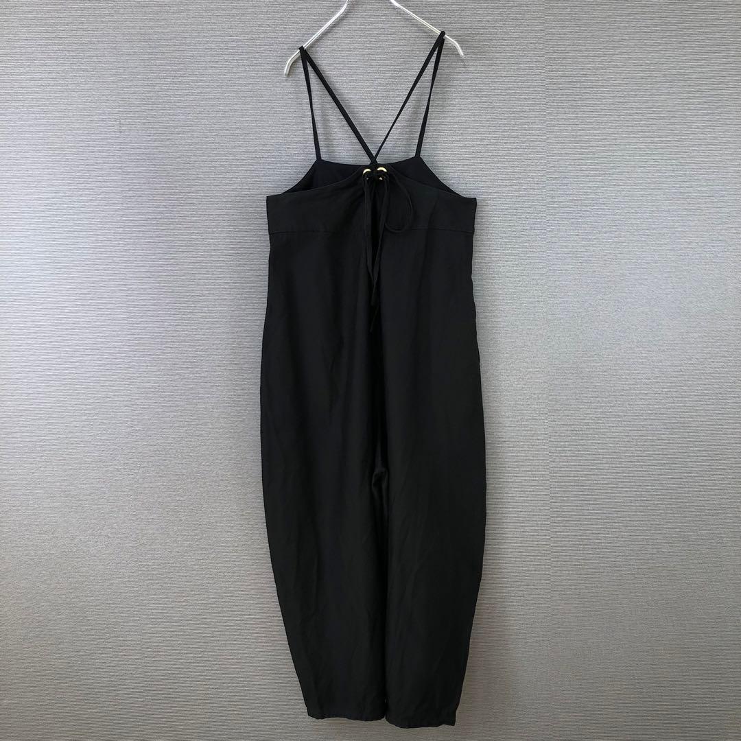 Curensology コットンサテンオールインワン F ブラック