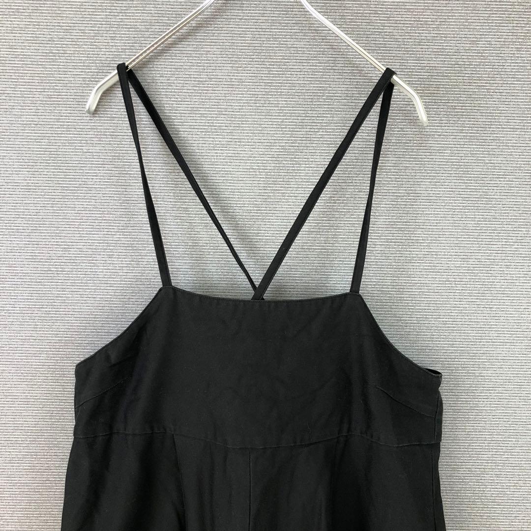 Curensology コットンサテンオールインワン F ブラック