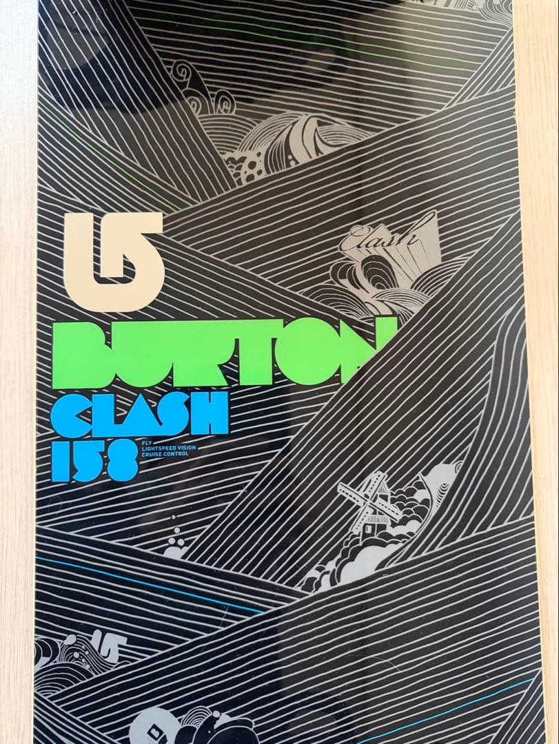 スノーボード BURTON CLASH 158cm K2 Cinch TC