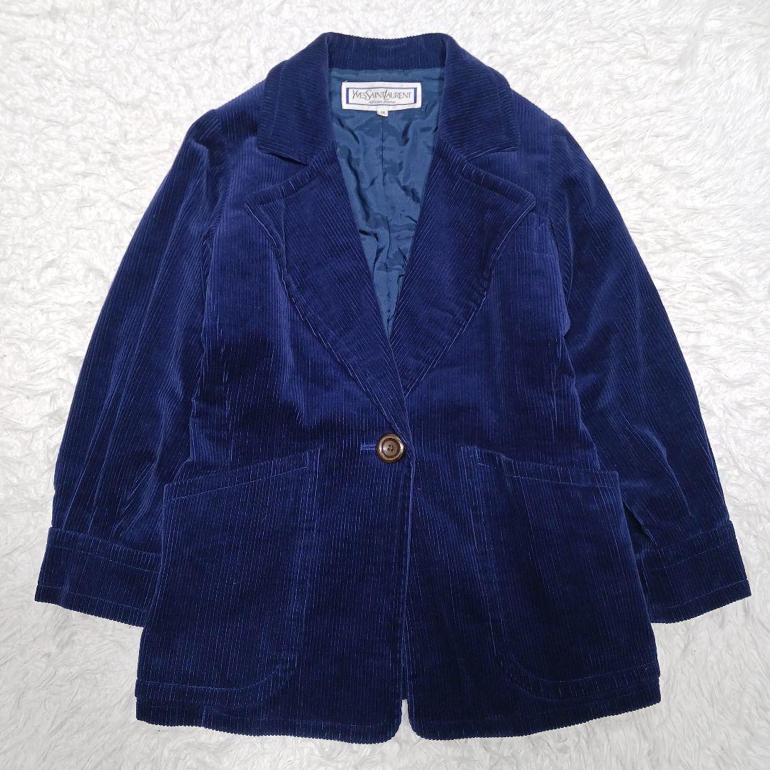 ✨美品✨イヴサンローラン　ヴィンテージ　80' コーディロイジャケット　9