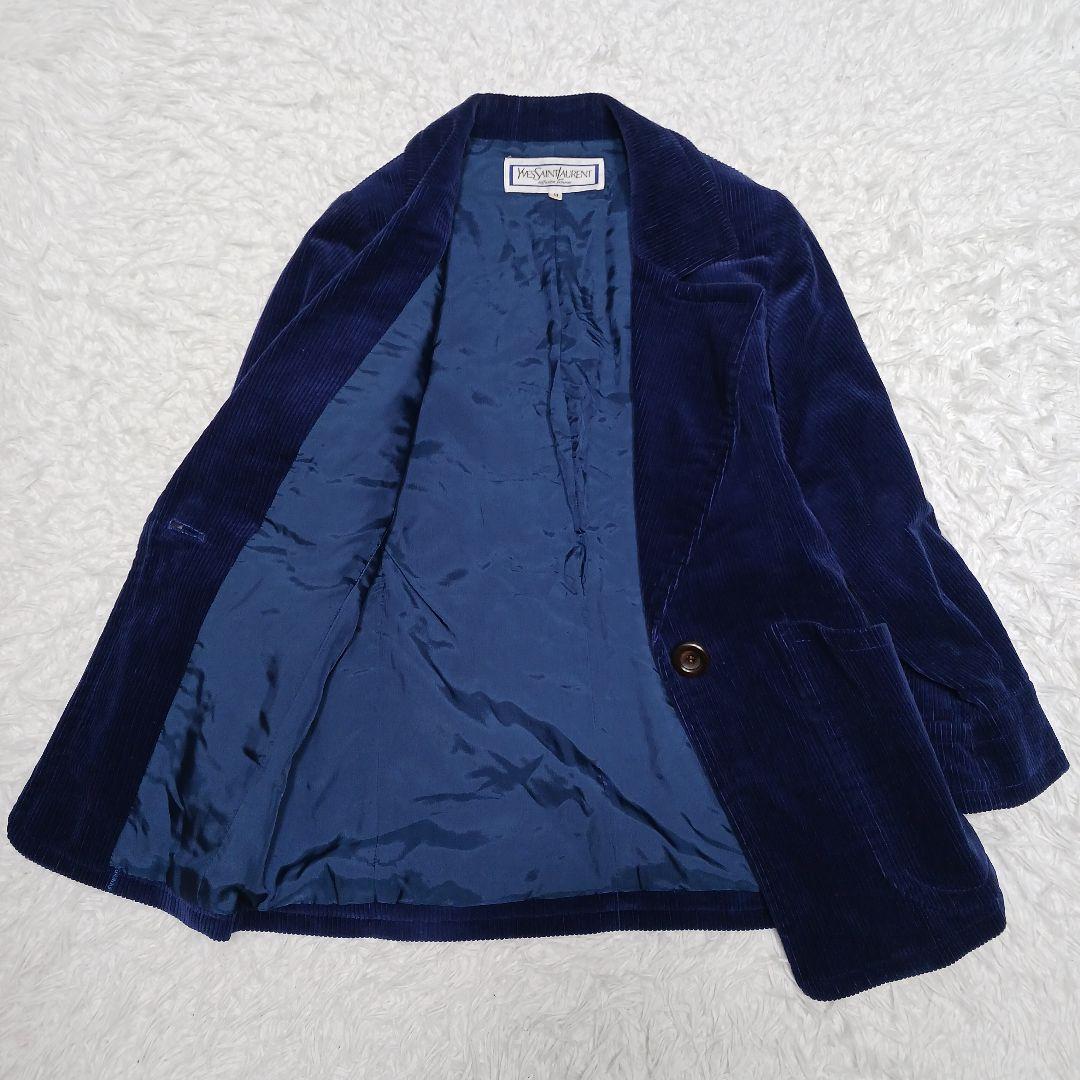 ✨美品✨イヴサンローラン　ヴィンテージ　80' コーディロイジャケット　9