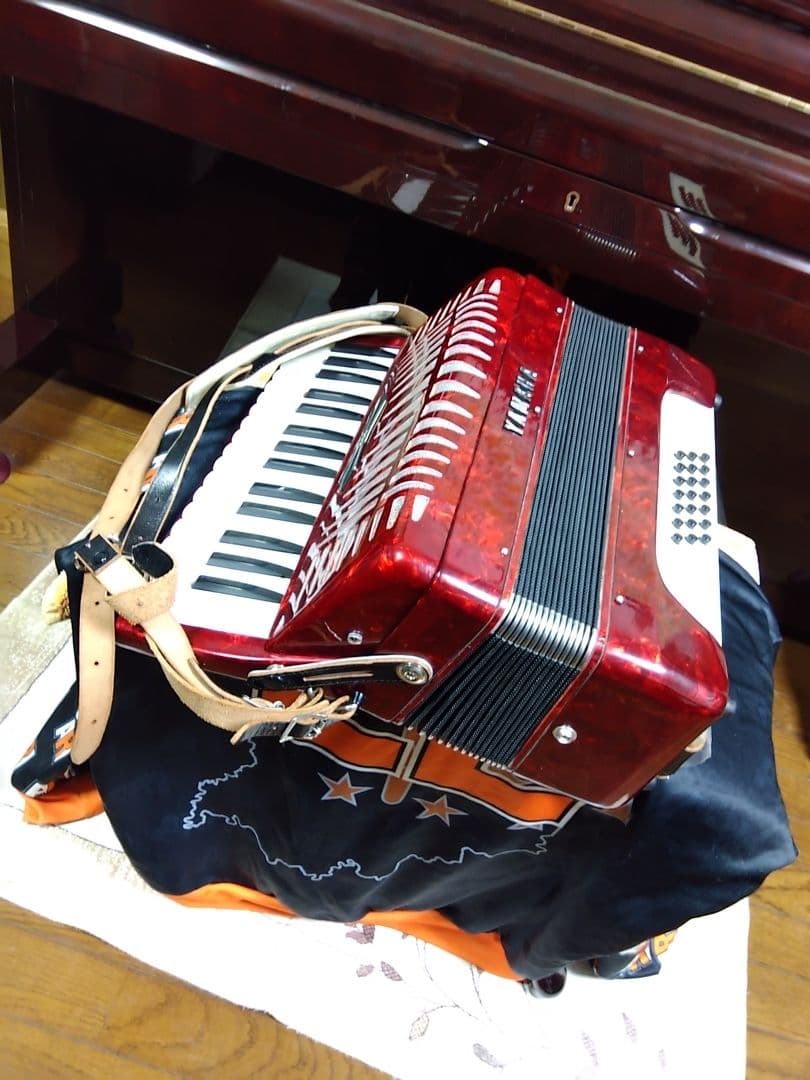 【動作品大幅なメンテ完了品】YAMAHA YA-21アコーディオン