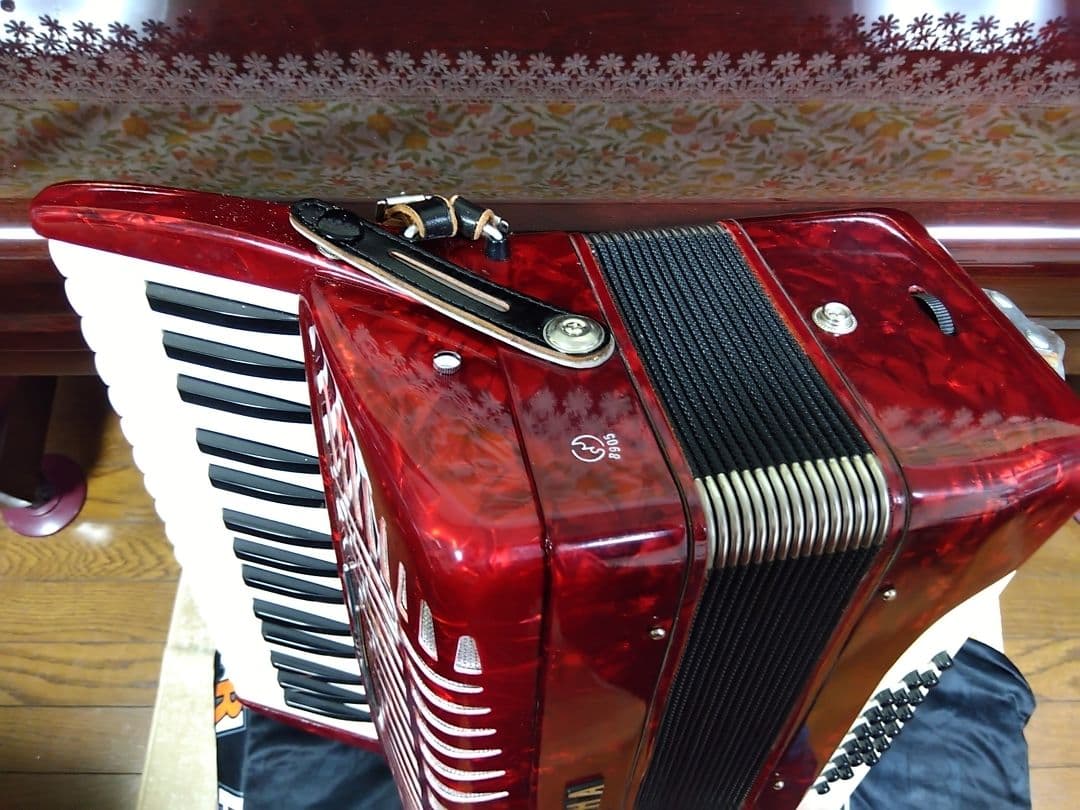 【動作品大幅なメンテ完了品】YAMAHA YA-21アコーディオン