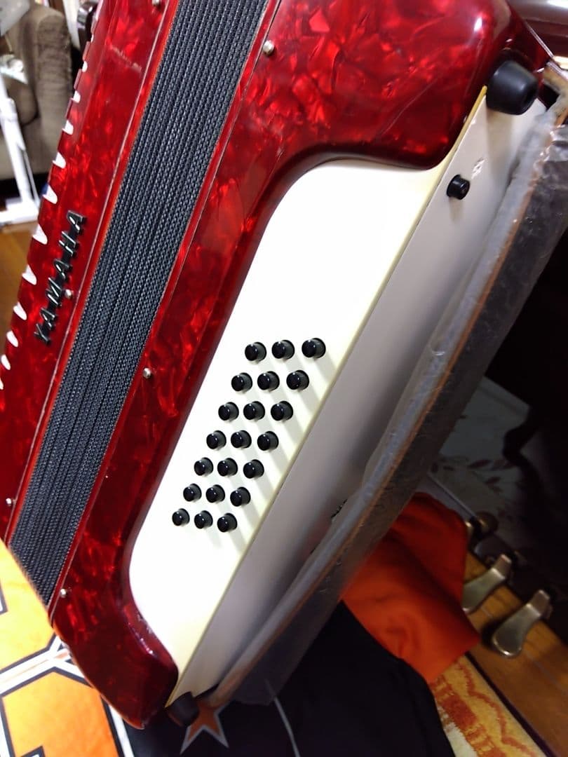 【動作品大幅なメンテ完了品】YAMAHA YA-21アコーディオン