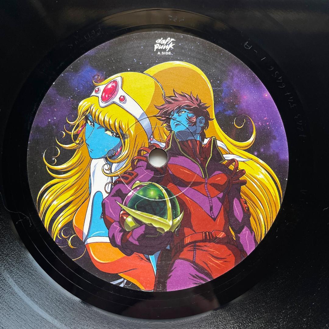 貴重 12インチレコード Daft Punk × 松本零士 ダフト・パンク