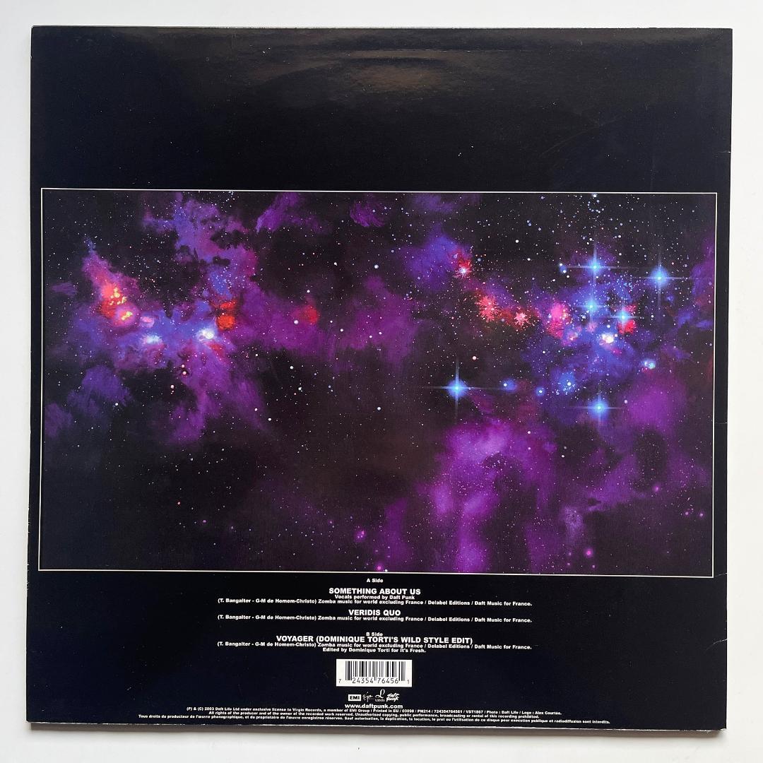 貴重 12インチレコード Daft Punk × 松本零士 ダフト・パンク