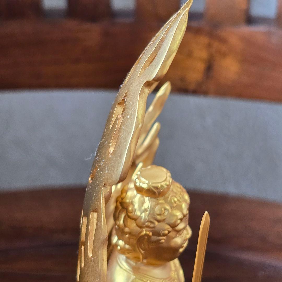 仏像 不動明王 牧田秀雲作