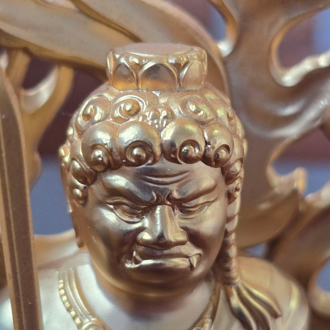 仏像 不動明王 牧田秀雲作