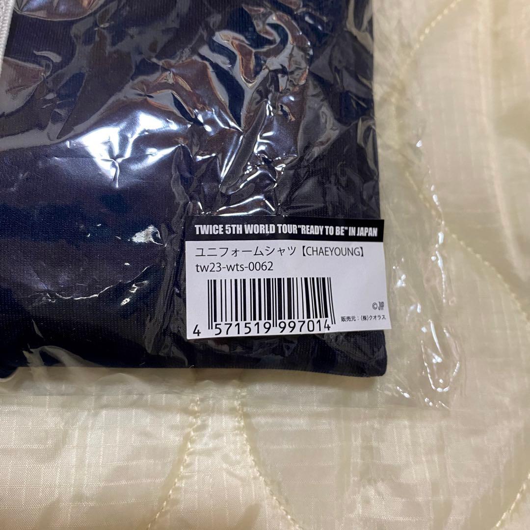 【新品未使用】TWICE CHAEYOUNG ユニフォームシャツ