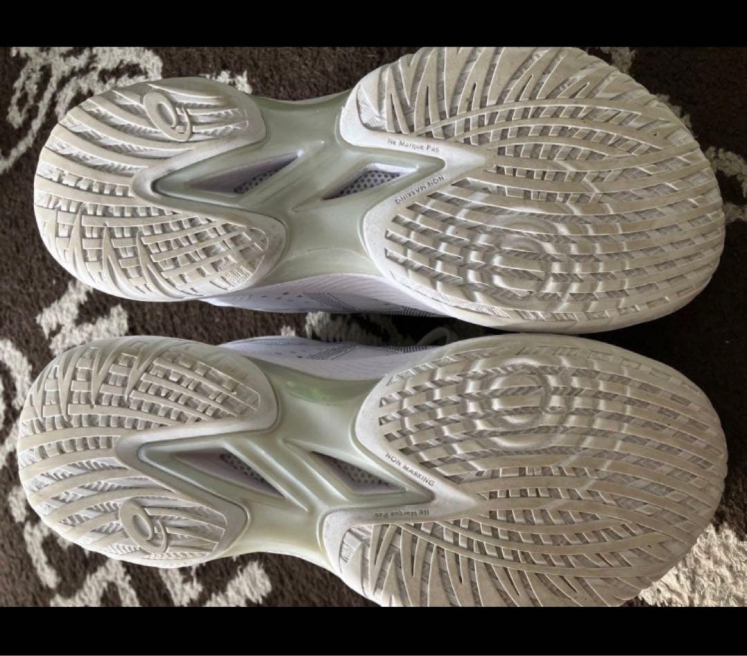 使用3回asicsバッシュ25㎝