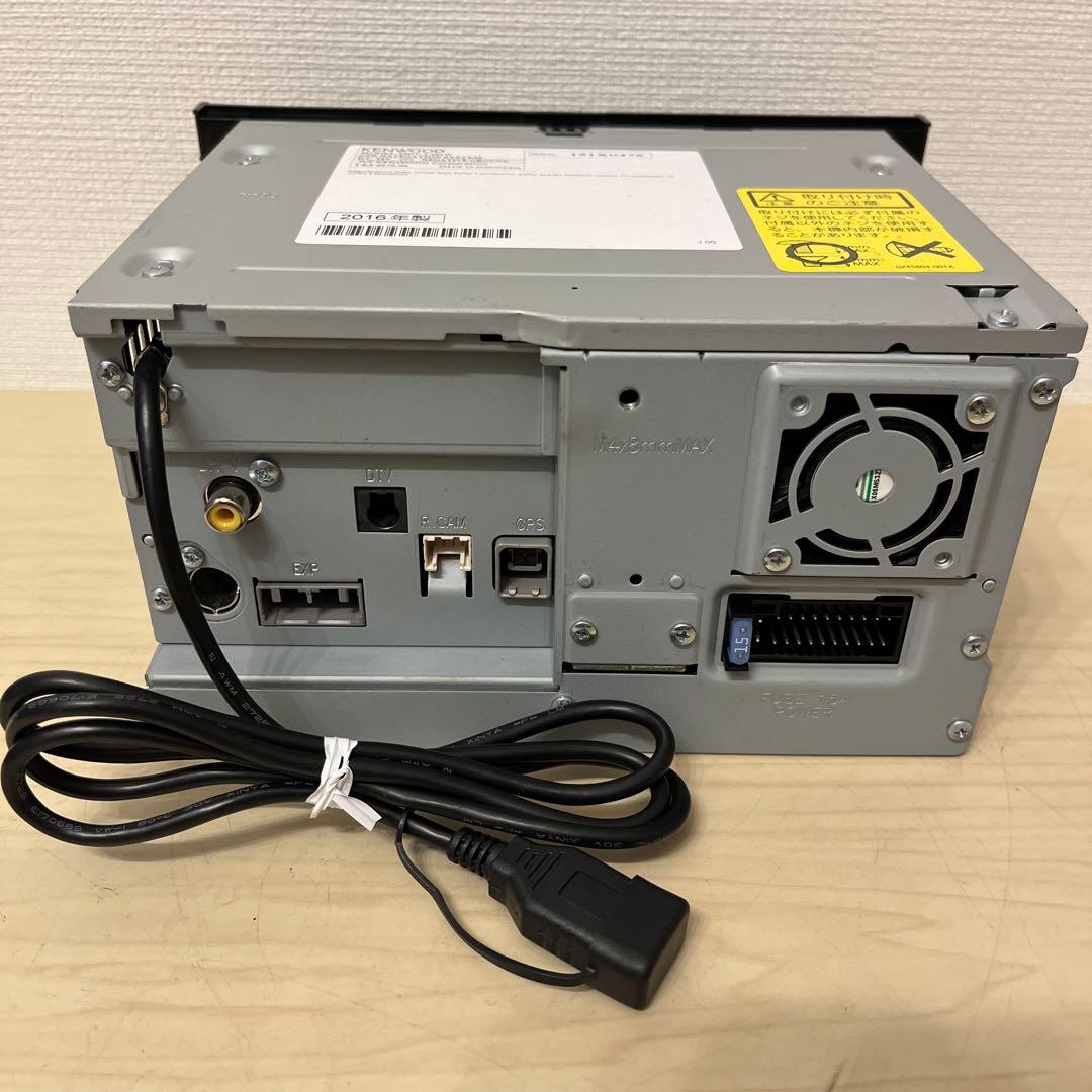 ケンウッド彩速ナビMDV-L403W2023年春版地図更新済　新品バックカメラ付