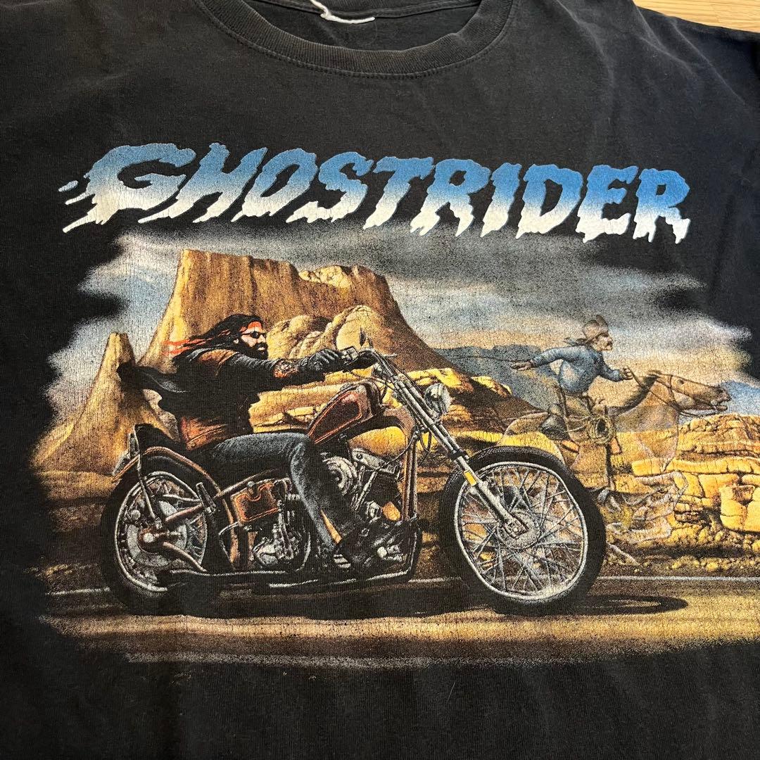 DAVID MANN 90s GHOSTRIDER 袖プリ ビンテージ