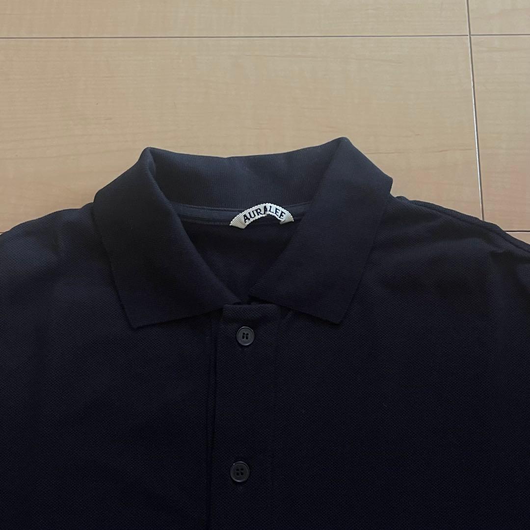 AURALEE ブラック ポロシャツ サイズ4