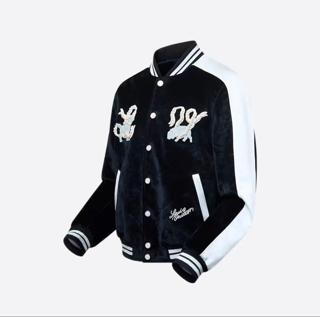 LOUIS VUITTON　デニムベルベット ジャケット ブルゾン25SS