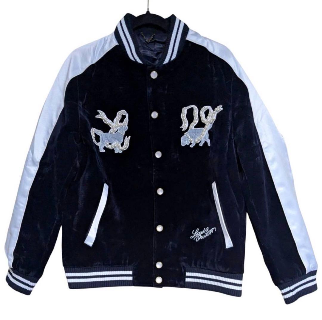 LOUIS VUITTON　デニムベルベット ジャケット ブルゾン25SS