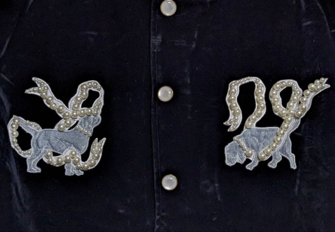 LOUIS VUITTON　デニムベルベット ジャケット ブルゾン25SS