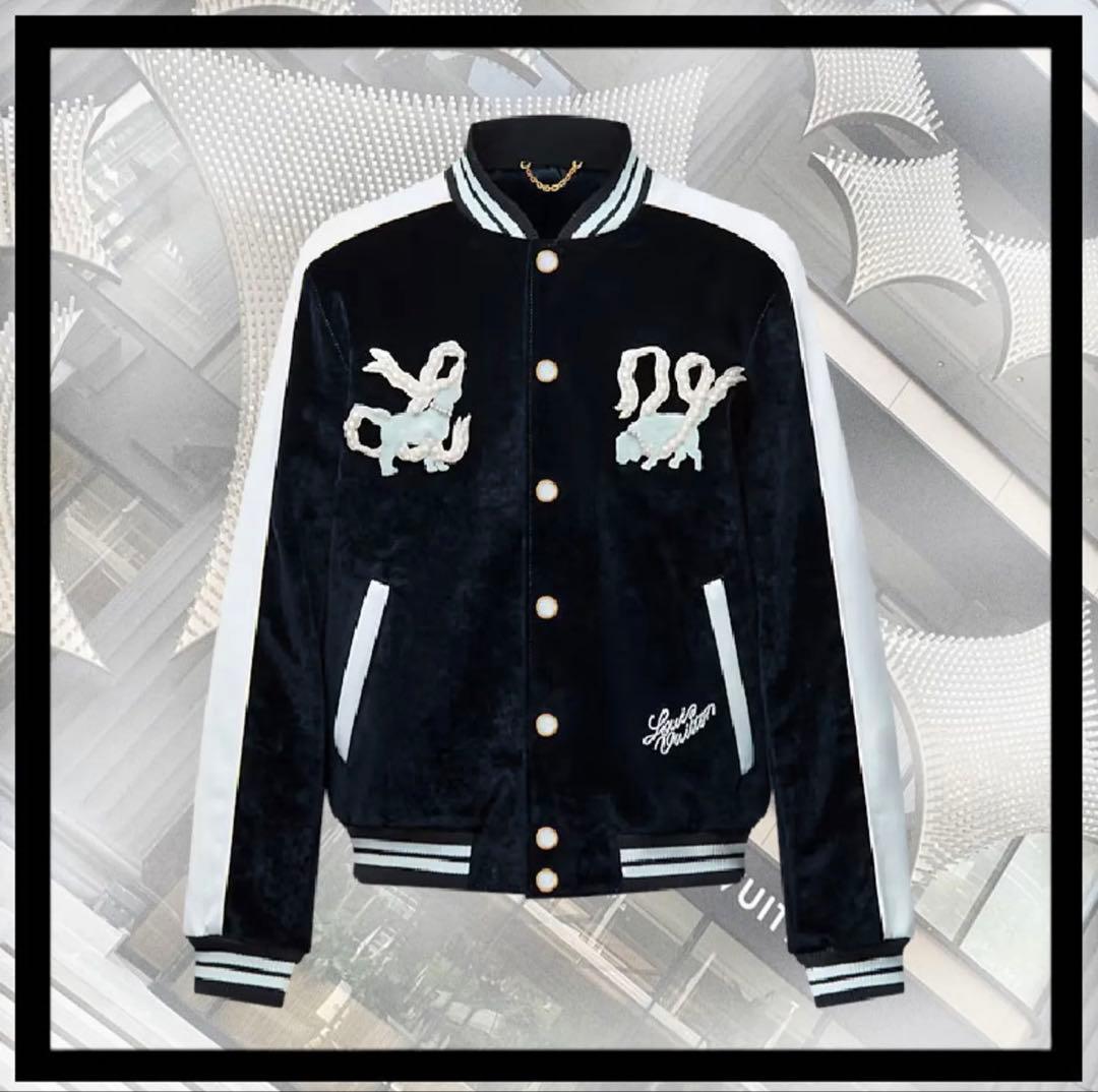 LOUIS VUITTON　デニムベルベット ジャケット ブルゾン25SS