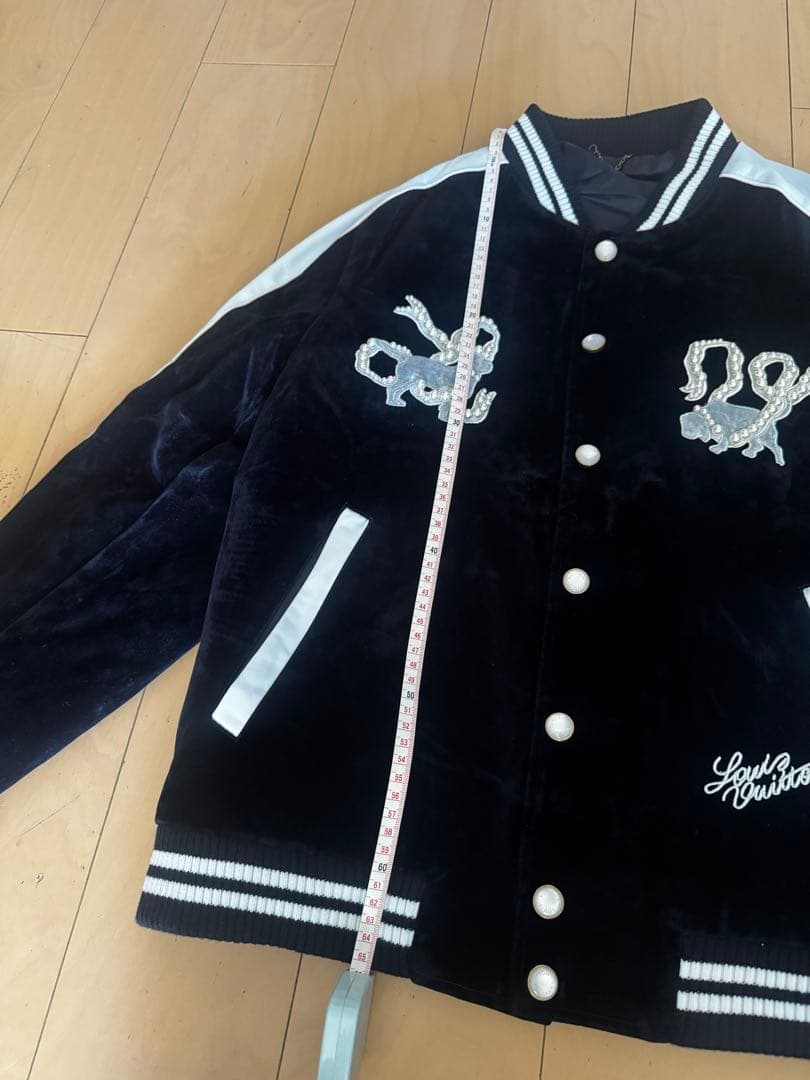 LOUIS VUITTON　デニムベルベット ジャケット ブルゾン25SS