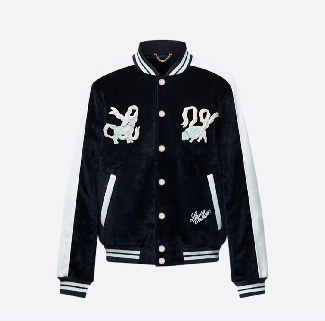 LOUIS VUITTON　デニムベルベット ジャケット ブルゾン25SS