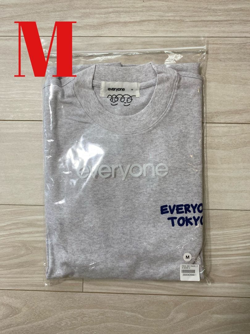 everyone j.30000 L/S TEE アッシュ 新品 ennoy
