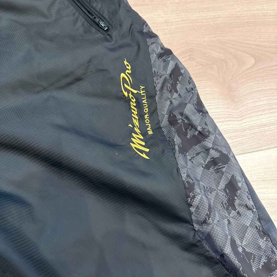 Mizuno Pro（ミズノプロ）ブラックカモフラージュ ウェアセット　Ｌサイズ
