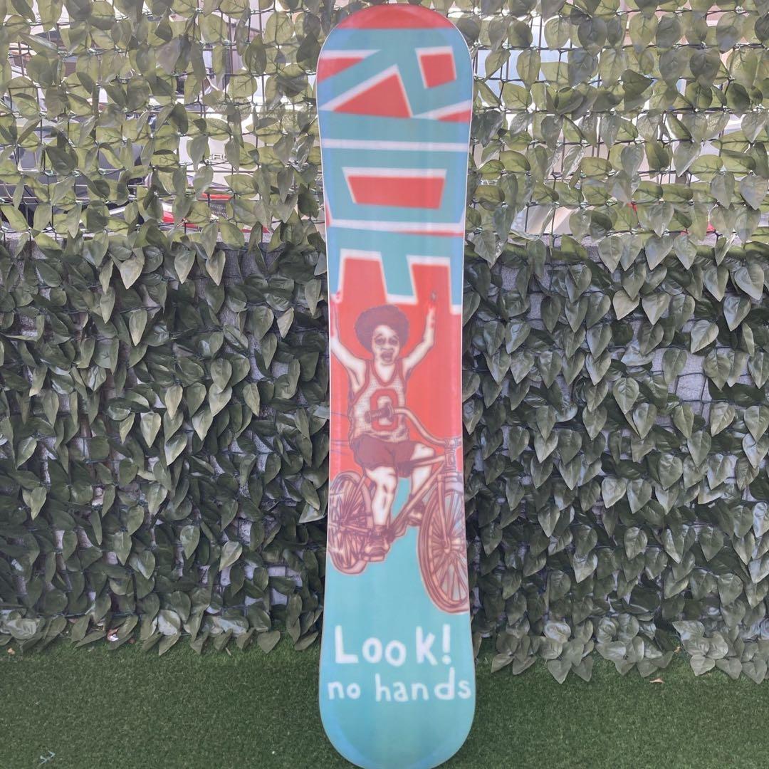 RIDE スノーボード 149cm Look! no hands 水色