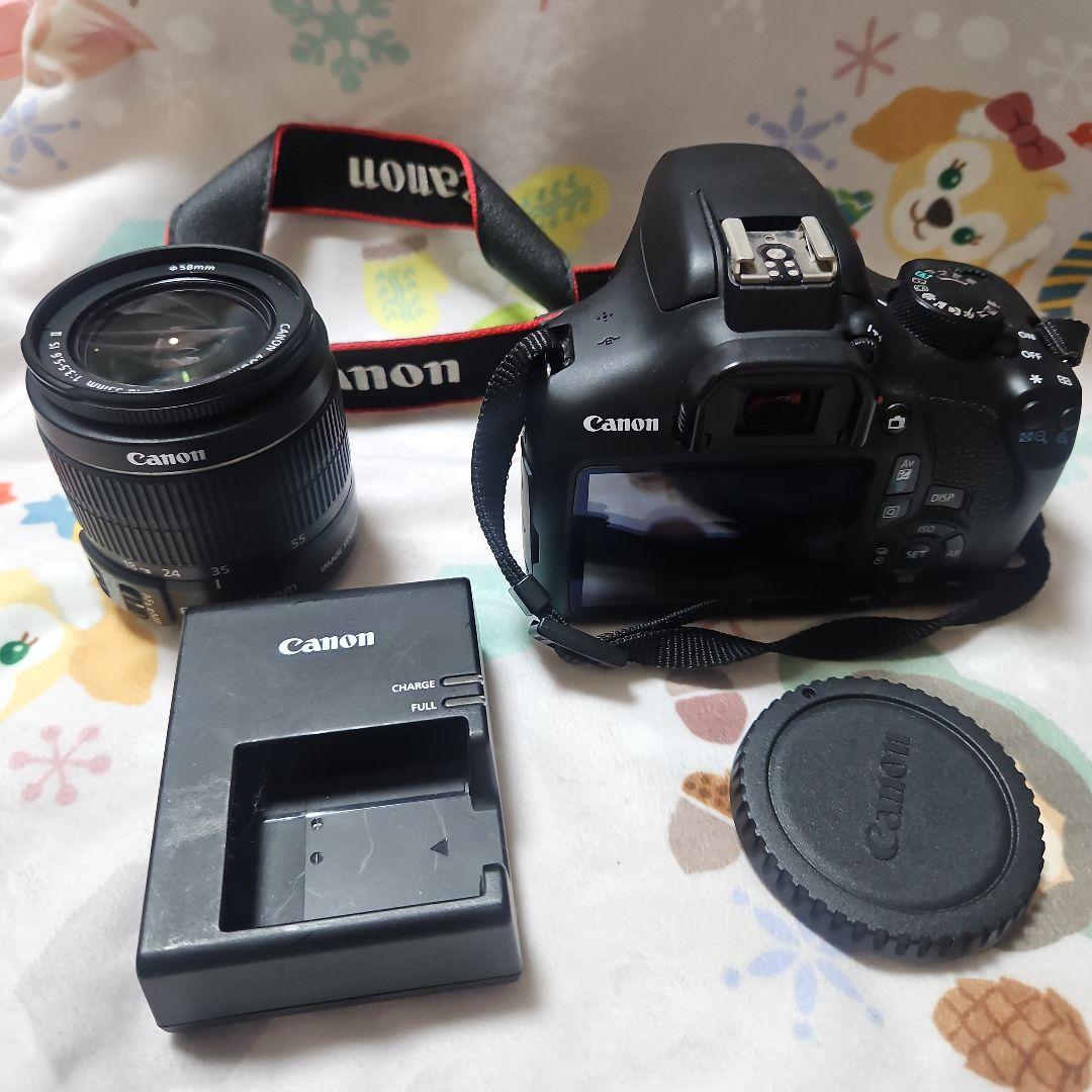 Canon 一眼レフカメラ EOS Kiss X80 レンズキット18-55mm