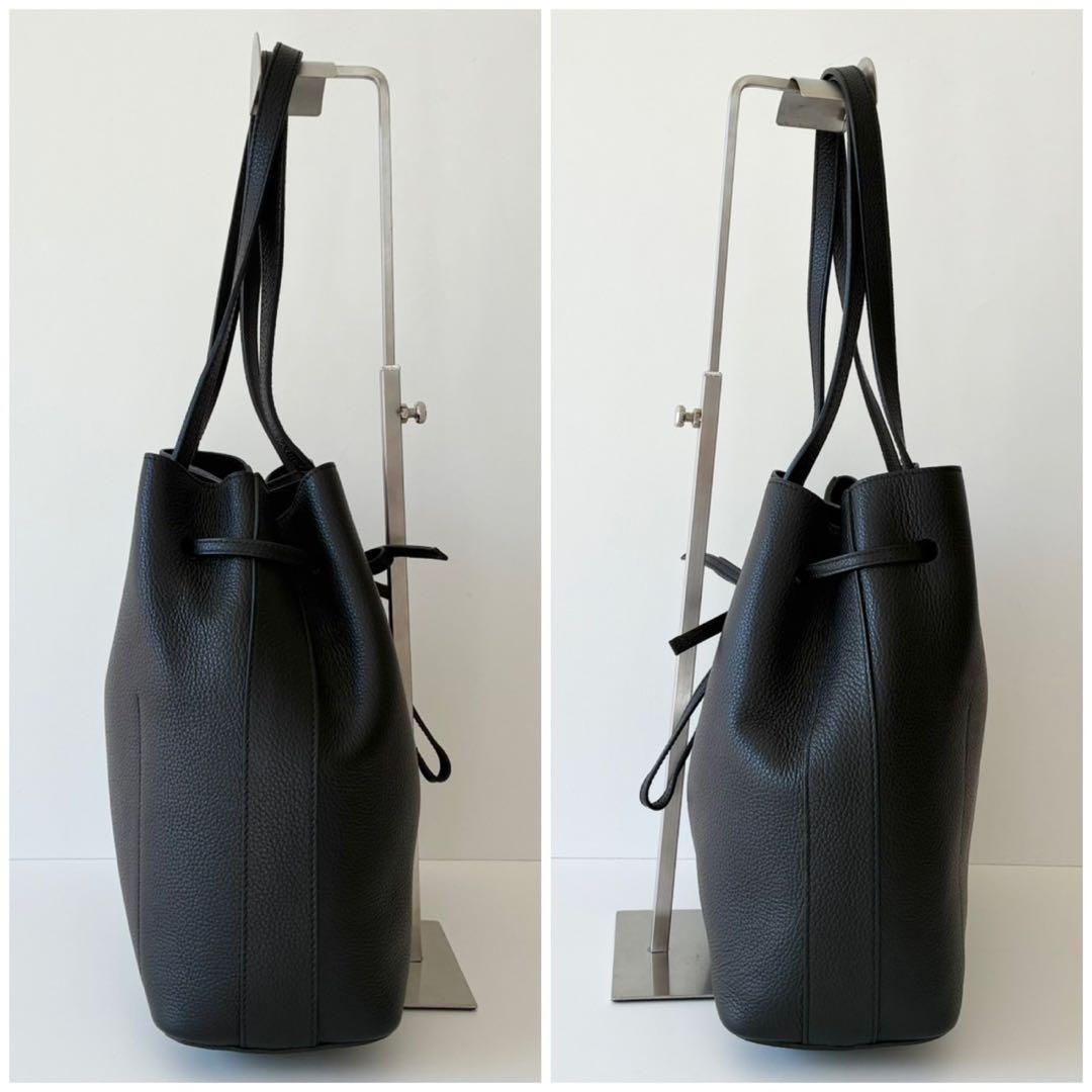 【新品】FURLA トートバッグ コスタンザ 巾着 A4 黒 ビジネスバッグ