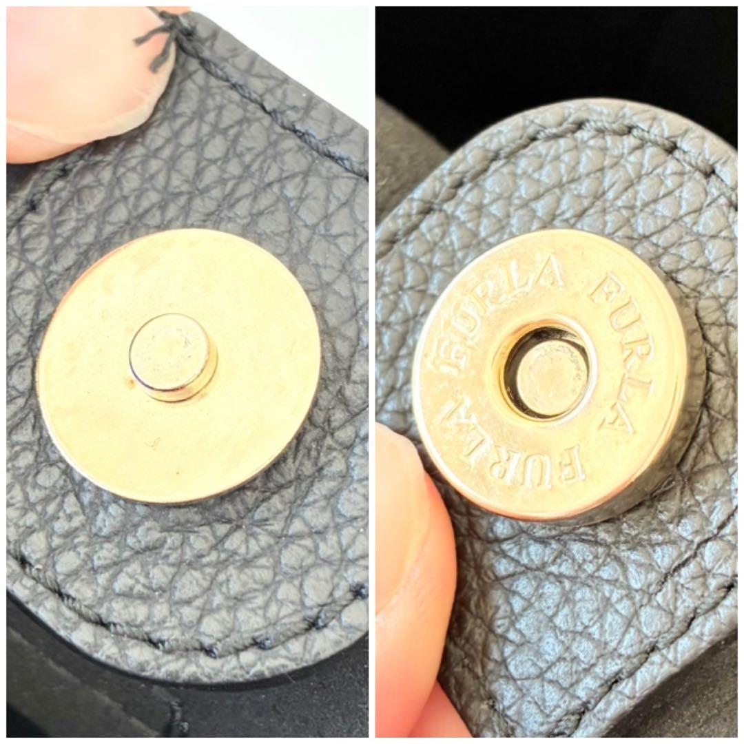 【新品】FURLA トートバッグ コスタンザ 巾着 A4 黒 ビジネスバッグ